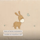 Nattou tour de lit Loulou sable 318310