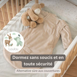 Nattou gigoteuse 70cm tog 2.5 Loulou sable 318389