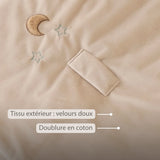 Nattou gigoteuse 70cm tog 2.5 Loulou sable 318389