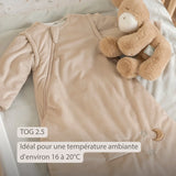 Nattou gigoteuse 70cm tog 2.5 Loulou sable 318389