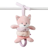 Nattou Peluche Vibrante Renard Alice 15 cm Vieux Rose 485180