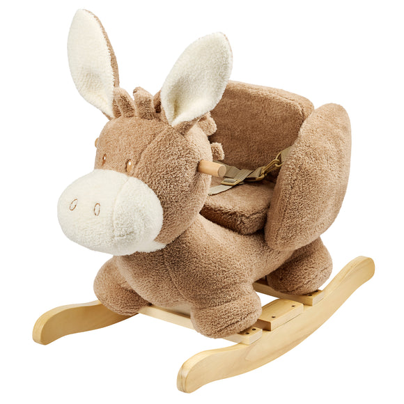 Nattou animal à bascule teddy âne beige 544108