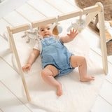 Nattou arche en bois avec jouets renard Flo, Ernest & Oli 682220