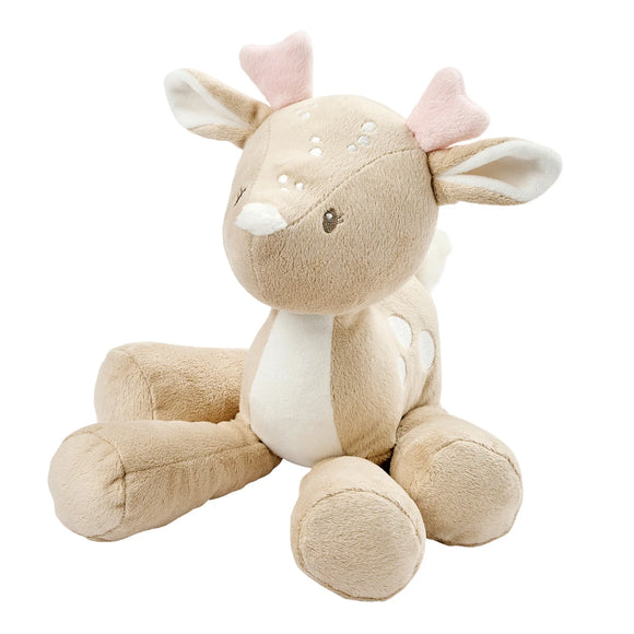 Nattou peluche biche 30 cm douce beige Fanfan 759007