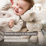 Nattou peluche biche 30 cm douce beige Fanfan 759007