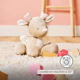 Nattou peluche biche 30 cm douce beige Fanfan 759007