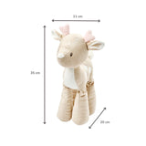 Nattou peluche biche 30 cm douce beige Fanfan 759007