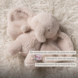 Nattou peluche éléphant 30 cm douce sable Fanfan 759014