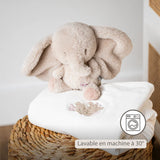 Nattou peluche éléphant 30 cm douce sable Fanfan 759014