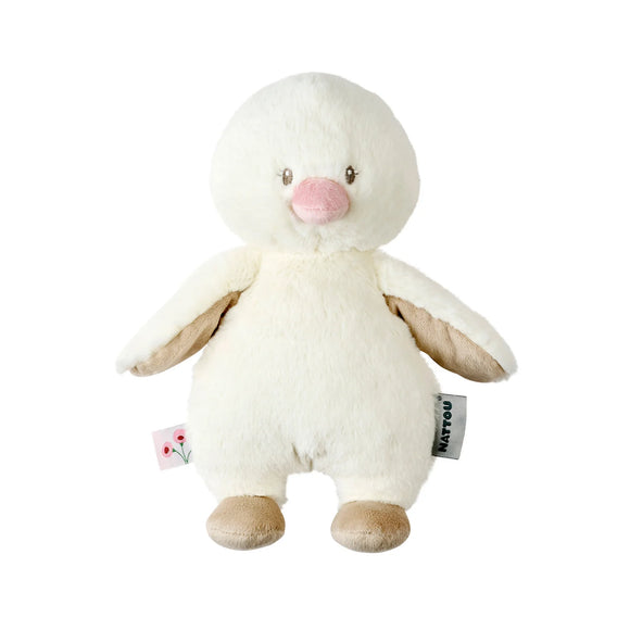Nattou peluche caneton 30 cm douce blanc cassé Fanfan 759045