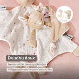 Nattou doudou biche beige Fanfan 759052
