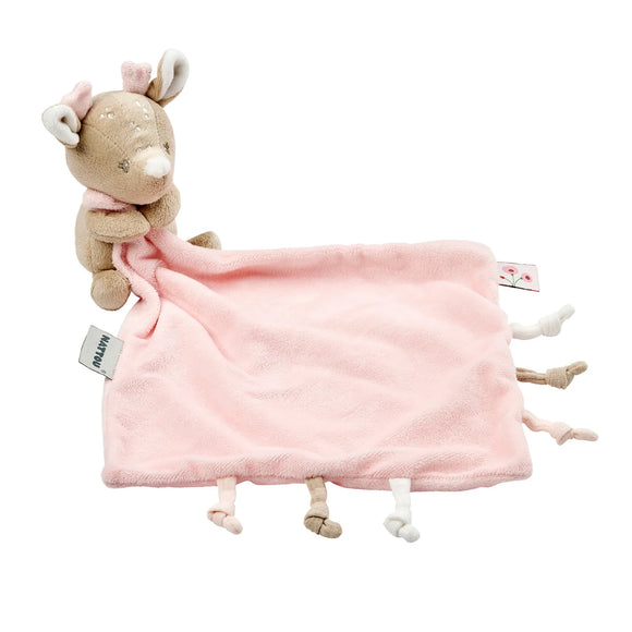 Nattou doudou câlin biche rose Fanfan 759083