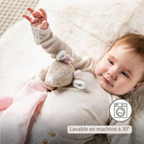 Nattou doudou câlin biche rose Fanfan 759083