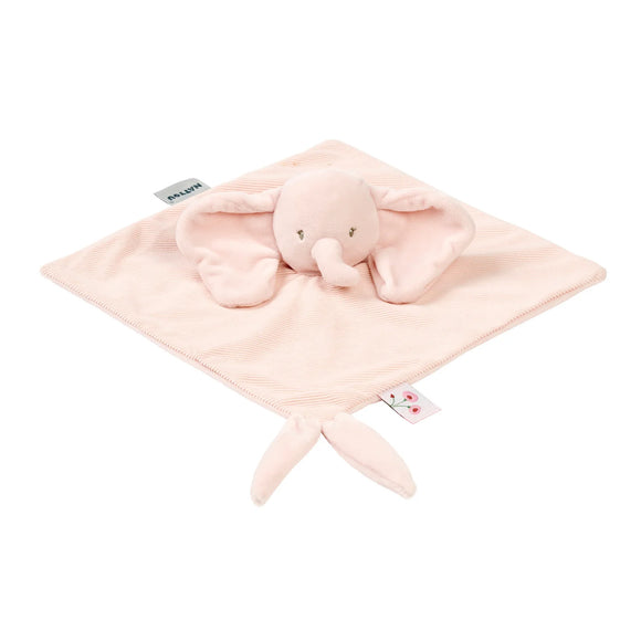 Nattou doudou éléphant en velours côtelé rose Fanfan 759113
