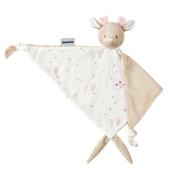 Nattou maxi doudou biche beige Fanfan 759151