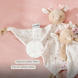 Nattou maxi doudou biche beige Fanfan 759151