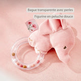 Nattou FanFan anneau hochet éléphant rose 759229