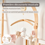 Nattou mobile musical bébé en bois Fanfan 759250