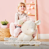 Nattou animal à bascule faon beige 759281