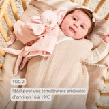 Nattou gigoteuse 70 cm en coton tétra sable TOG2 759328