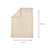 Nattou couverture bébé 75x100 cm coton tétra sable Fanfan 759410