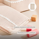 Nattou protège carnet de santé beige Fanfan 759427