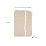 Nattou protège carnet de santé beige Fanfan 759427
