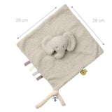 Nattou doudou teddy éléphant gris 856096