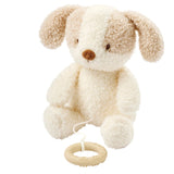 Nattou peluche musicale bébé chien 25cm Teddy blanc/beige 856362