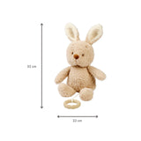 Nattou peluche musicale bébé lapin 25cm Teddy Beige 856386