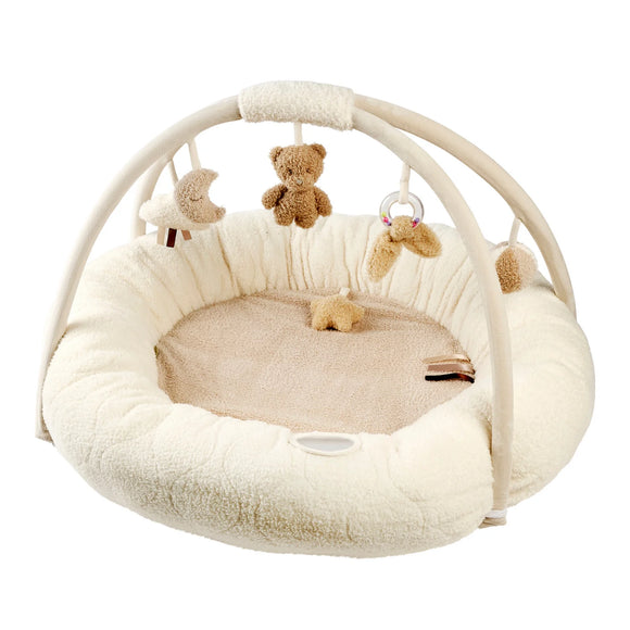 Nattou tapis d'éveil ours Teddy écru avec arches 856409