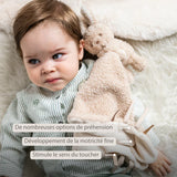 Nattou doudou bébé lapin beige 856430