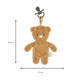 Nattou doudou attache-sucette ours Teddy beige 856461