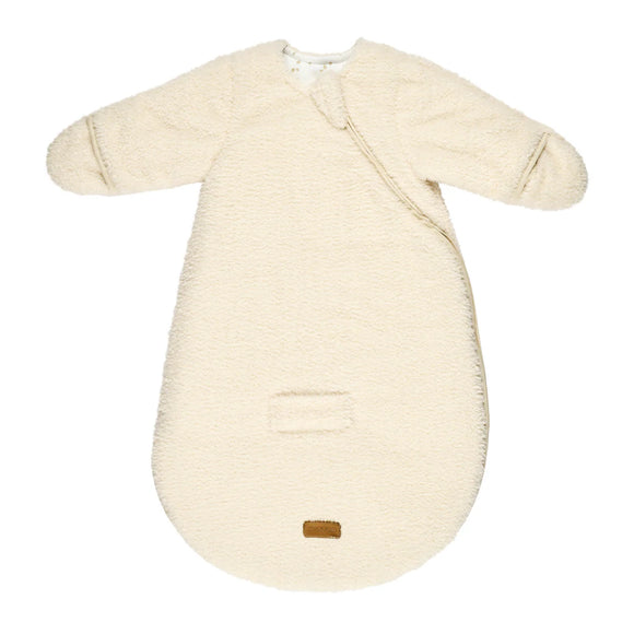 Nattou gigoteuse 60cm avec moufles écru Teddy 856508