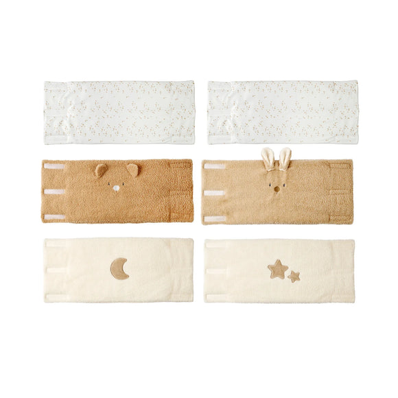 Nattou protège barreaux de lit Teddy (lot de 6) 856539