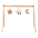 Nattou arche en bois avec jouets en teddy 856584