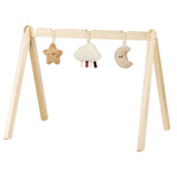 Nattou arche en bois avec jouets en teddy 856584