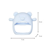 Nattou moufle de dentition silicone bleu 873147