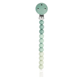 Nattou attache-sucette silicone dégradé vert 873192