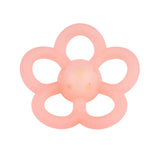 Nattou hochet en silicone fleur 10 cm rose 873239