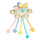 Nattou jouet montessori pour bébé en silicone 20cm multicolore 873253