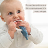 Nattou anneau de dentition avec élément réfrigérant argile 873468