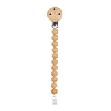 Nattou attache sucette en silicone effet bois 873475