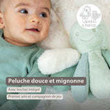 Nattou pieuvre d'activité Lapidou vert tilleul 874250