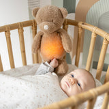 Nattou veilleuse peluche ours sleepy teddy marron 874281