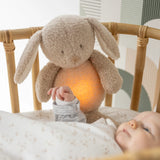 Nattou veilleuse peluche lapin sleepy teddy beige 874298
