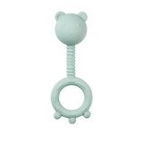 Nattou hochet ours silicone vert d'eau 874472