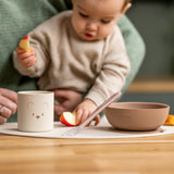 Nattou set repas enfant silicone 4 pièces nature 874533