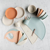 Nattou set repas enfant silicone 4 pièces nature 874533