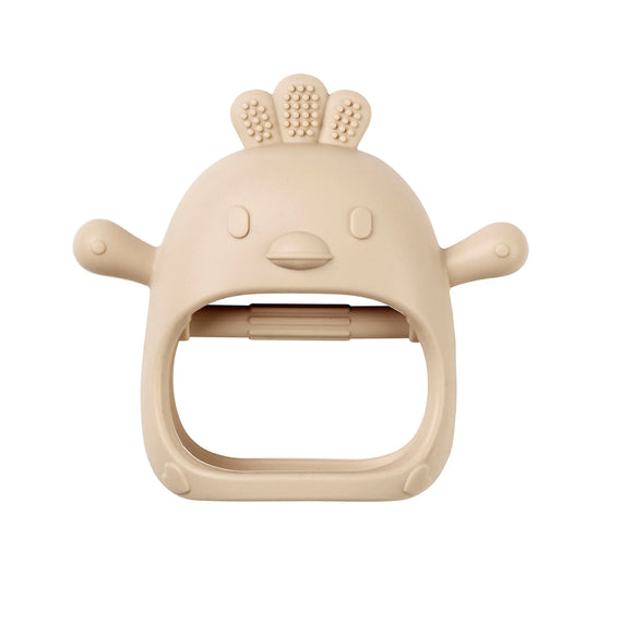 Nattou moufle de dentition silicone 11,5 cm argile 874571